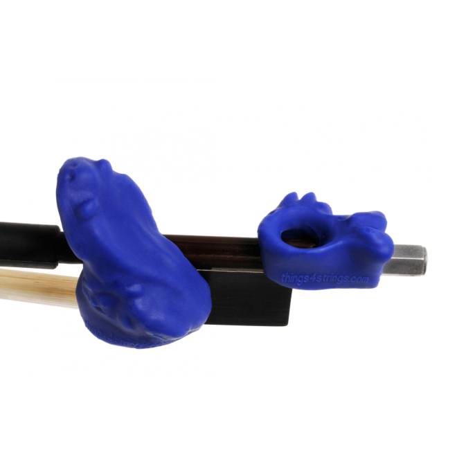 Things4Strings Bow Hold Buddies - bow hold support, Color: blue