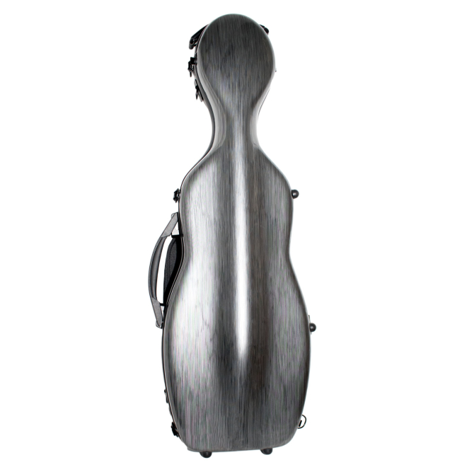 Violin composite case, ultra-light, Color: black/anthracite