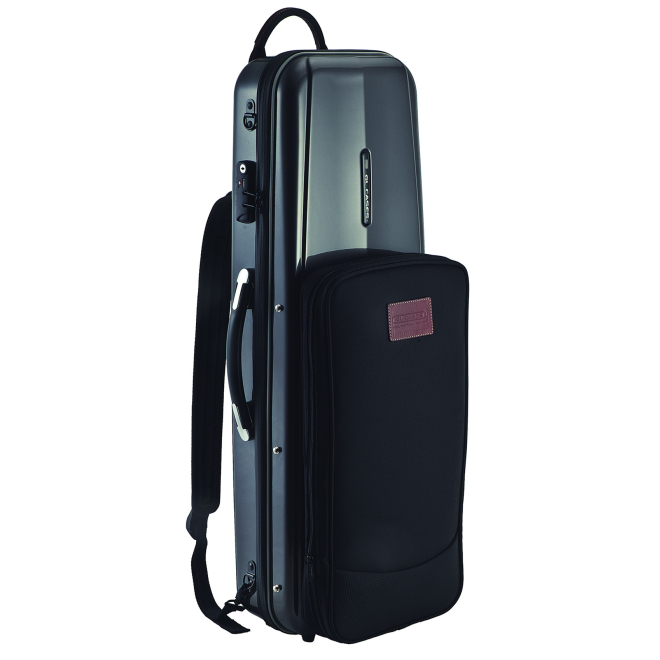 High quality GL violin case, ABS, extra-light, select: grey