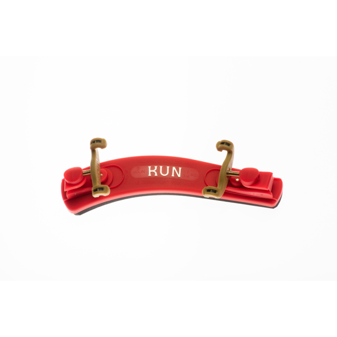 Kun Junior Collapsible Schulterstütze, Violine 3/4 - 1/2, Farbe: rot