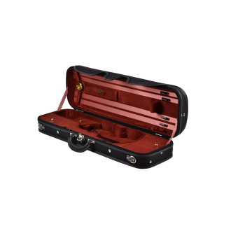 Negri Violine Etui "Milano", Farbe: schwarz / burgund