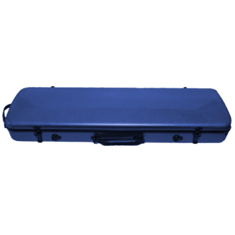 Violine Etui mit 60% Karbon, rechteckig,, Auswahl: blau