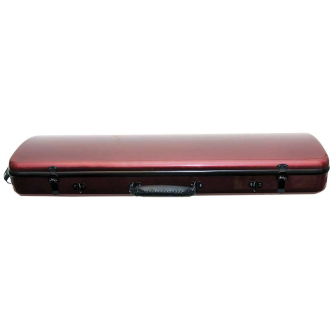 Violine Etui mit 60% Karbon, rechteckig,, Auswahl: rot