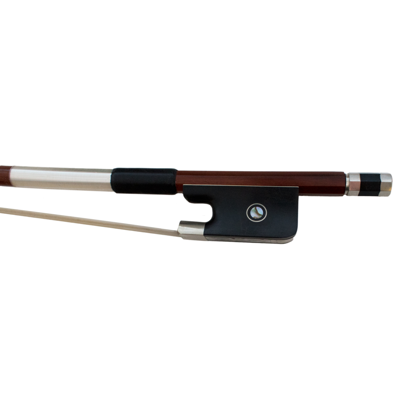 Petz bass bow, Pernambuco, French model