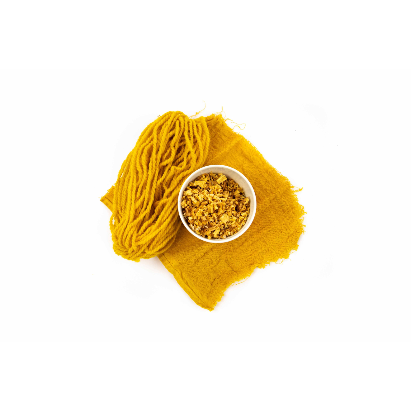 Kremer Gelbholz, gehäckselt - 100g