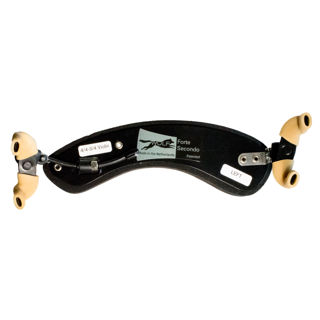 Wolf Forte Secondo shoulder rest for violin - for left-handed people