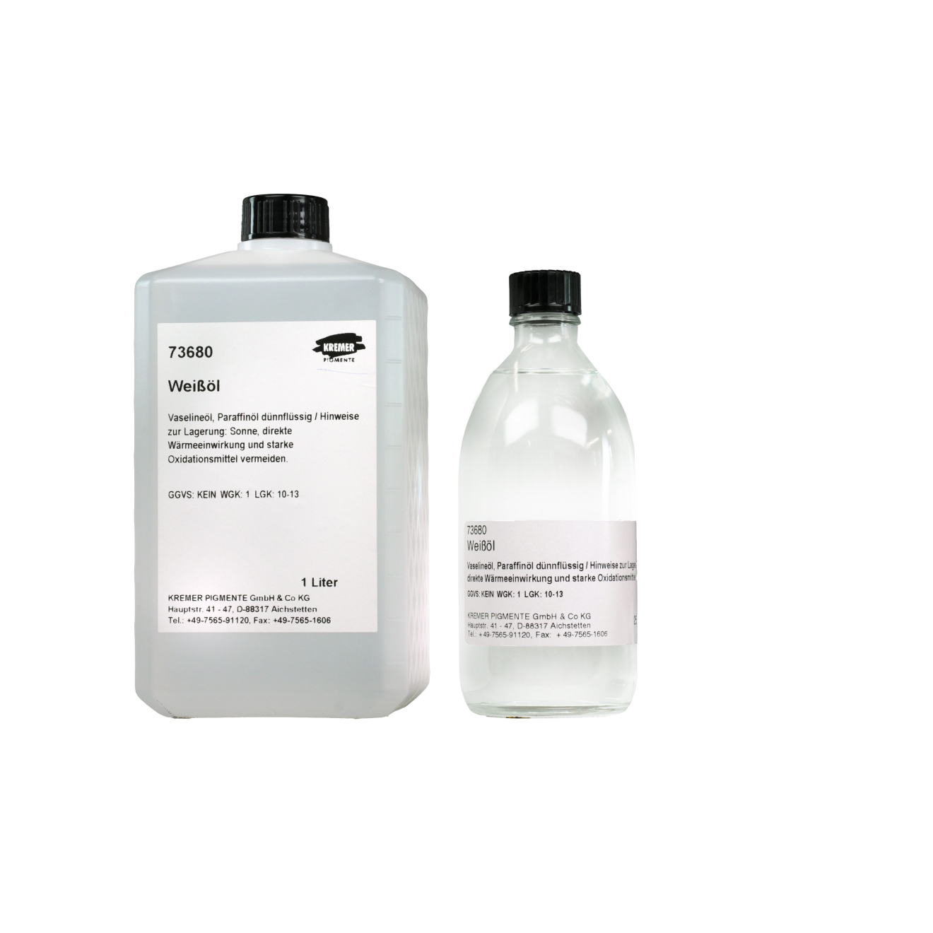Kremer Paraffinöl (Weißöl) dünnflüssig - 250ml