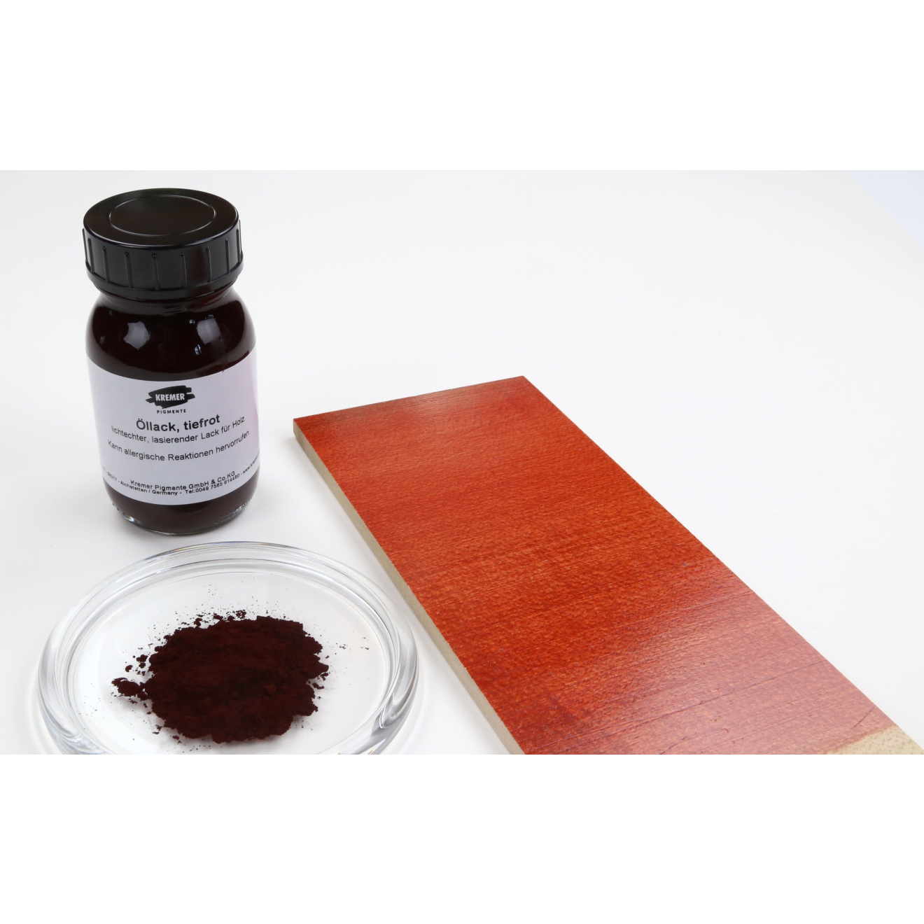 Kremer Öllack, tiefrot 30ml