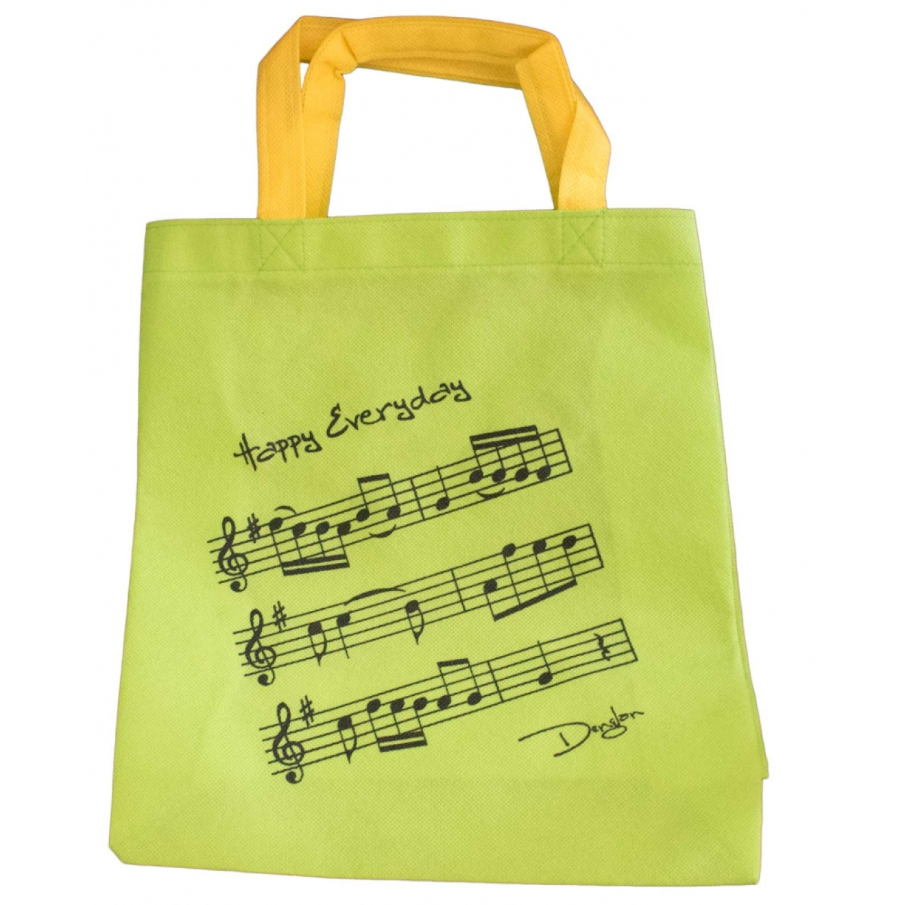 Big shopping bag music, green
