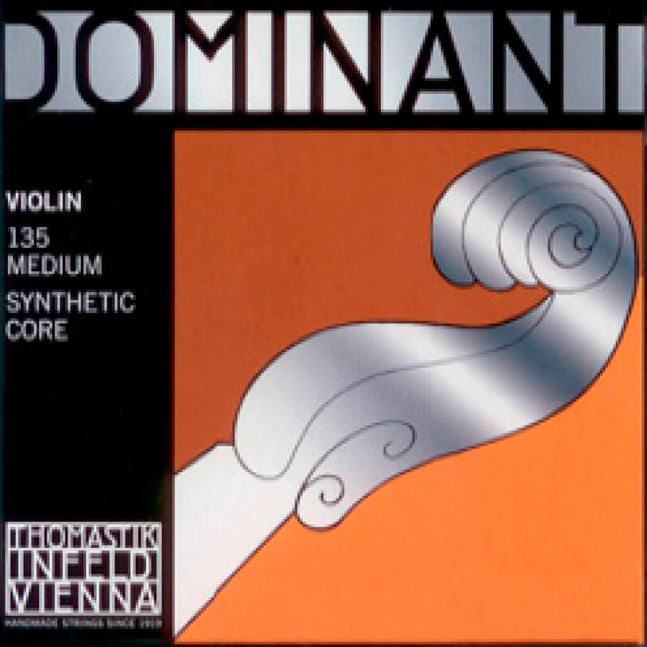 Thomastik-Infeld Dominant Violine SATZ, E-Kugel, blank, D-silber