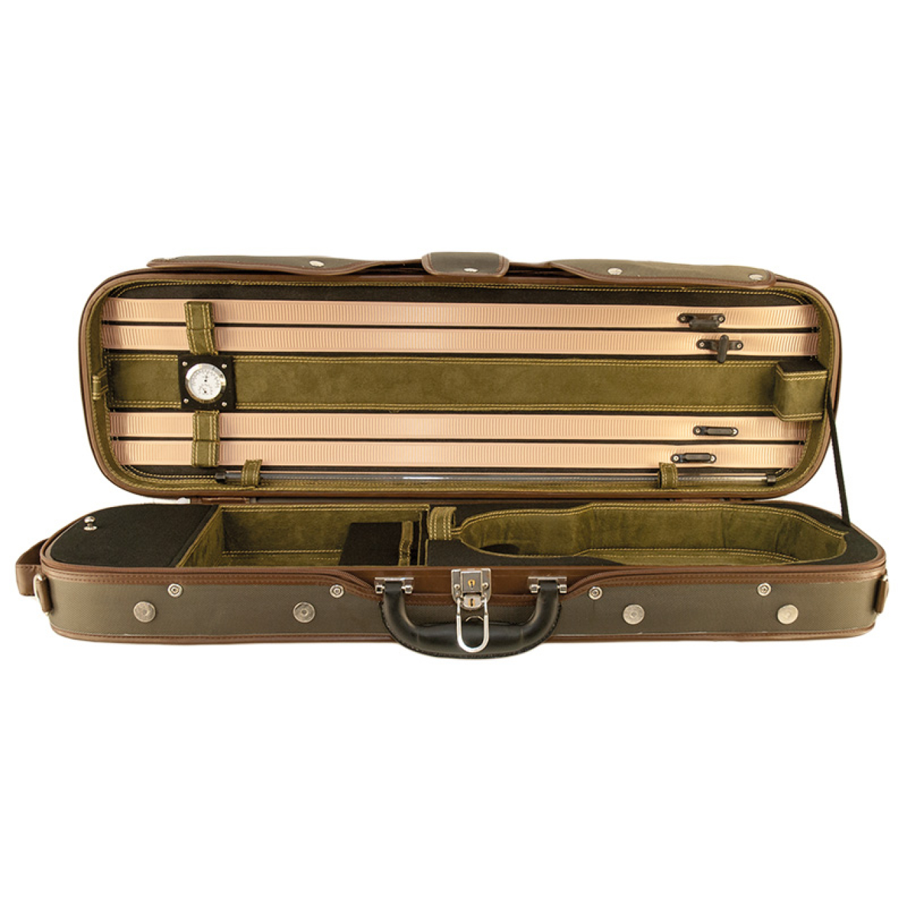 B-Ware - Petz Violine Etui, Holzlaminat