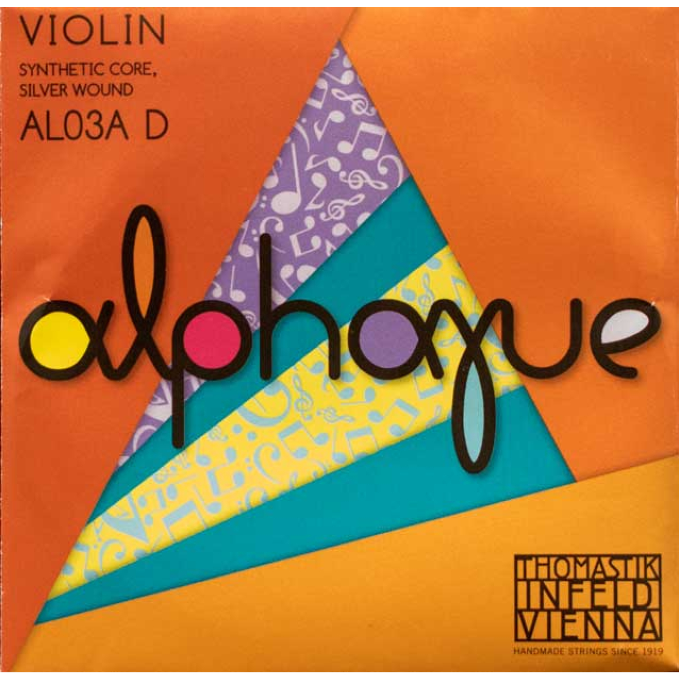 Thomastik-Infeld Alphayue violin D, silver