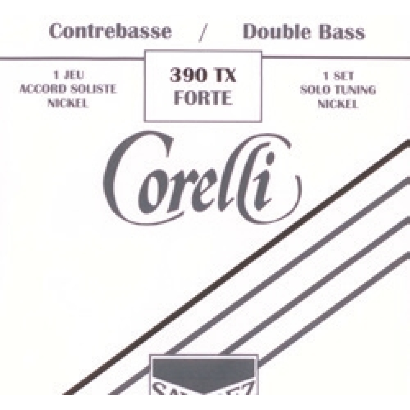 Corelli Solo 390 Bass Fis, extra strong