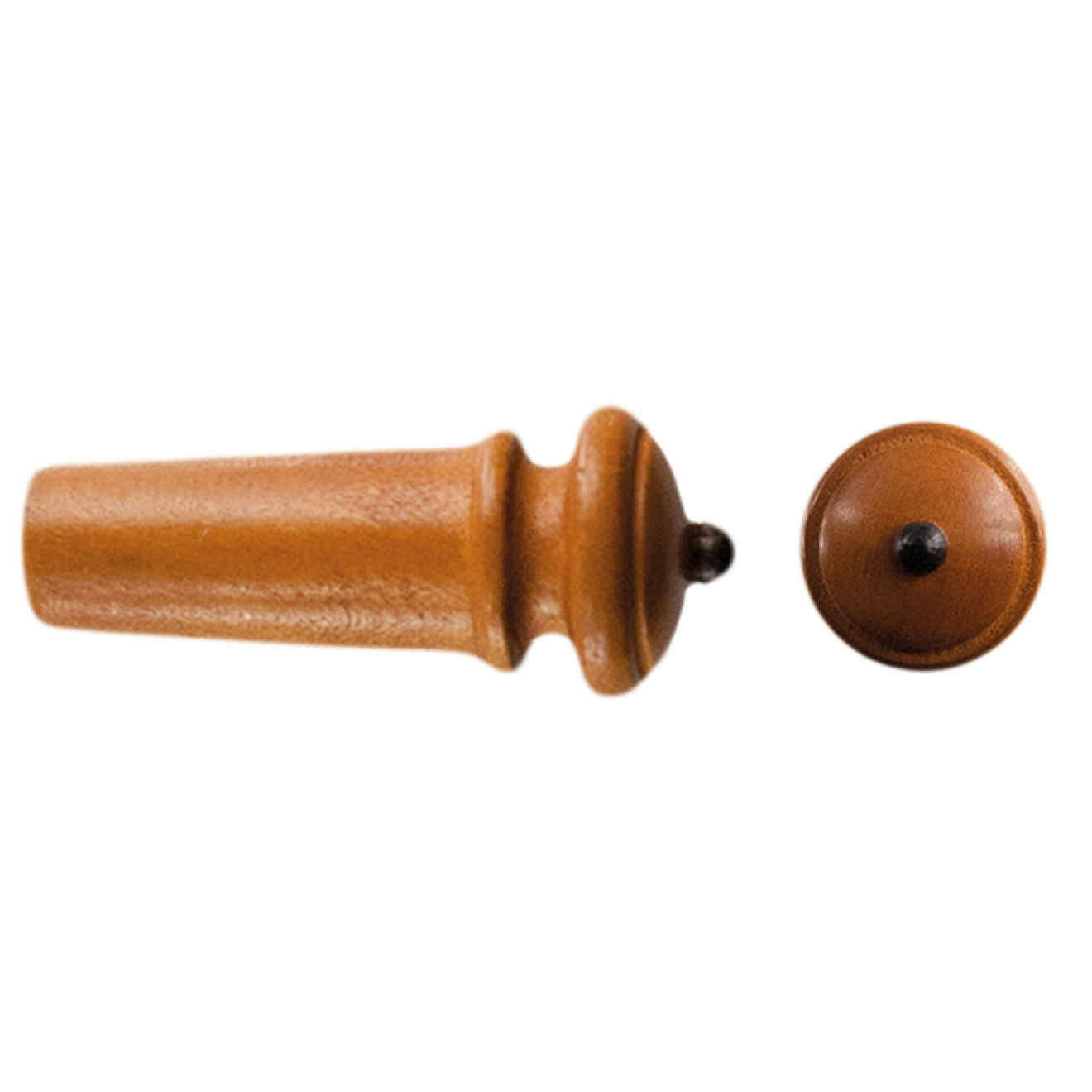 Petz Violine Endknopf, Buchsbaum, englisches Modell