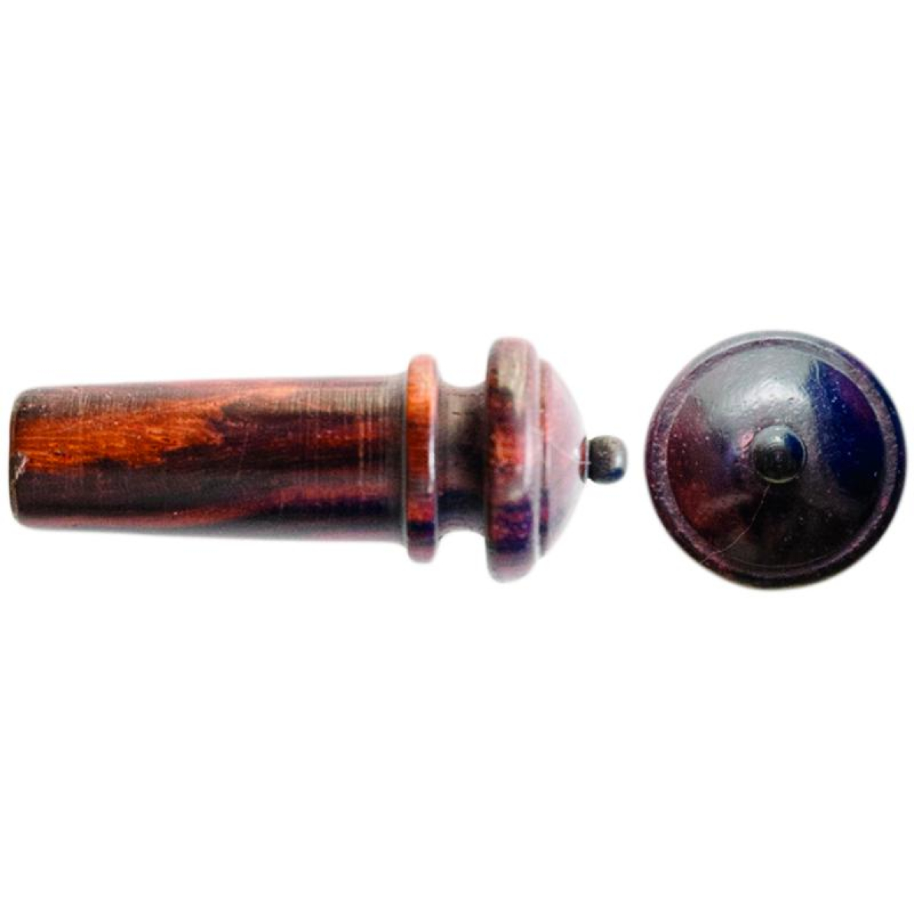 Petz Violine Endknopf, Palisander, englisches Modell
