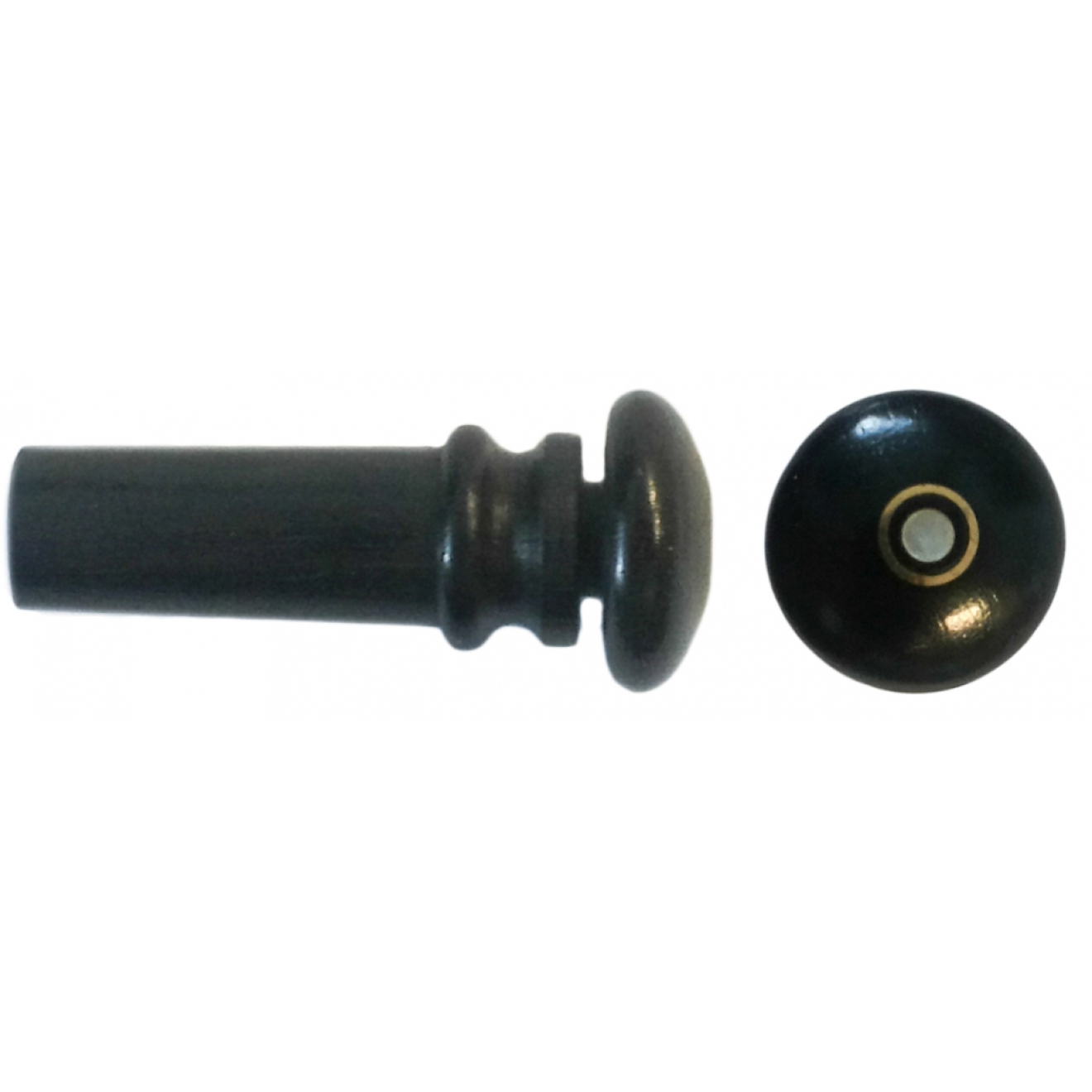 Acurameister Violine InSight Endknopf, Ebenholz, mit Pariser Auge