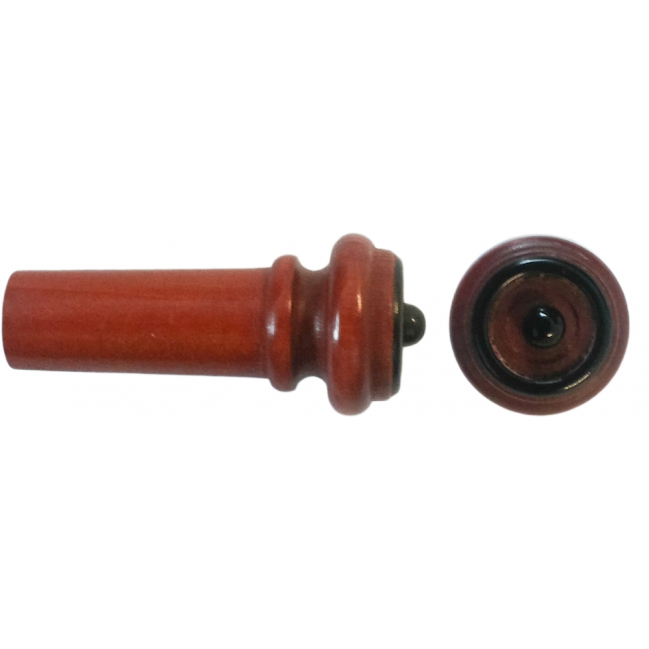 Acurameister Violine InSight Endknopf, Buchsbaum, mit Horn Knopf und Ring
