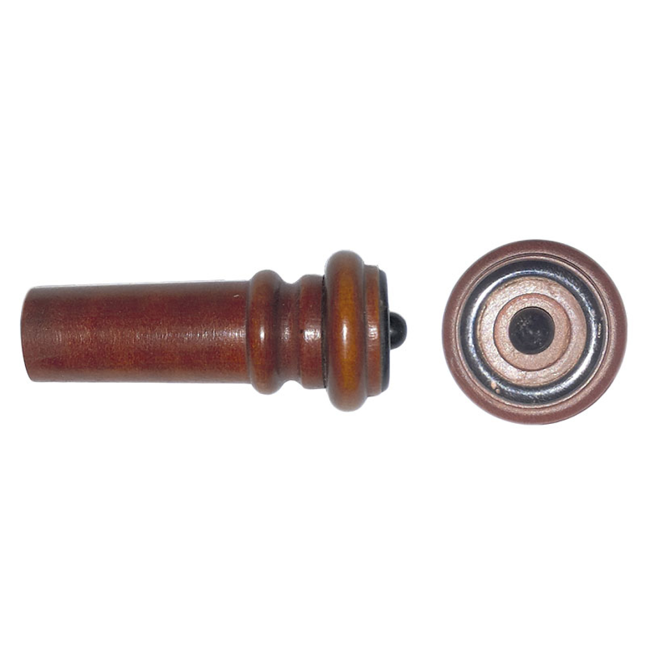 Acurameister Violine InSight Endknopf, Buchsbaum, Tamarind Knopf und Ring