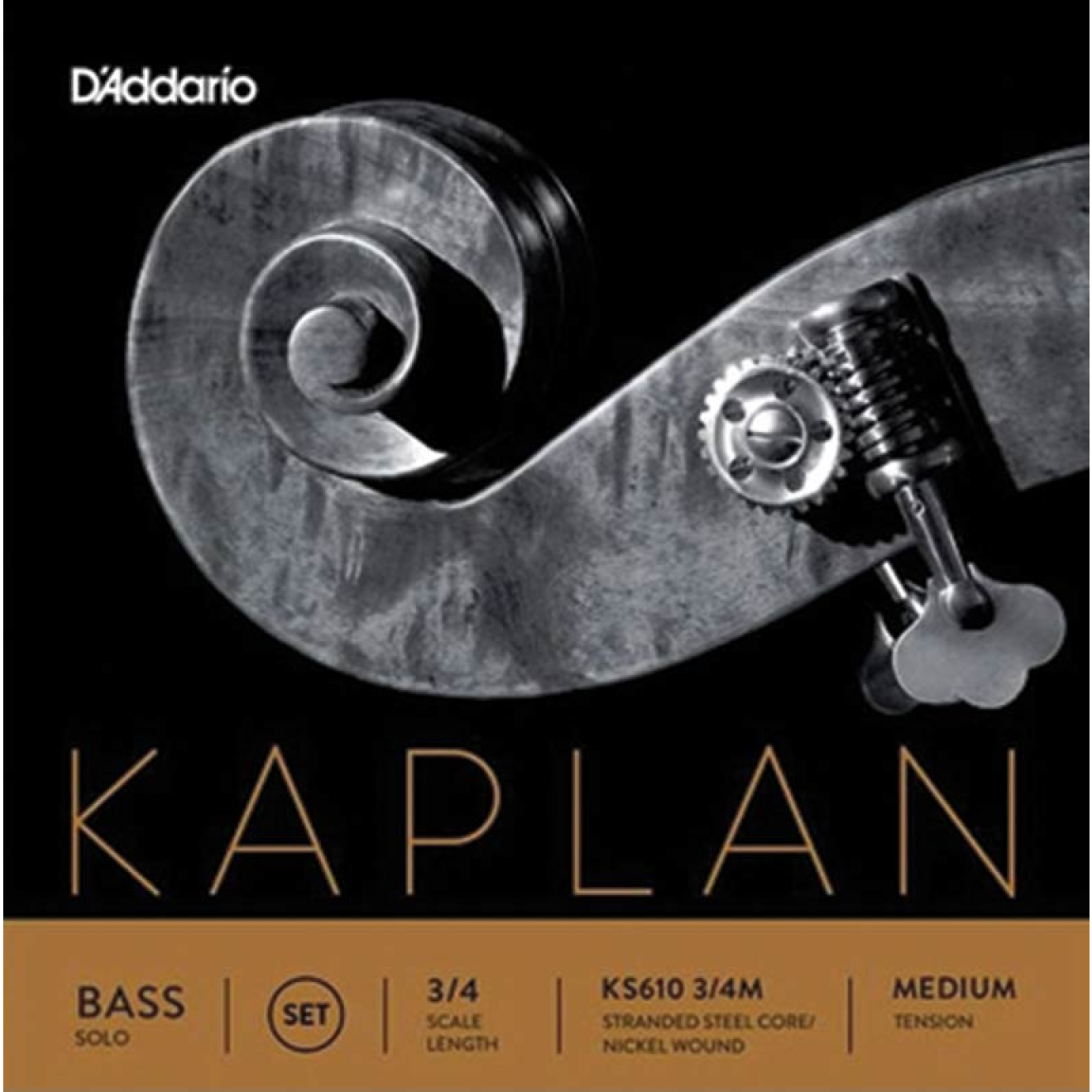 D`Addario Kaplan Solo Bass A, mittel
