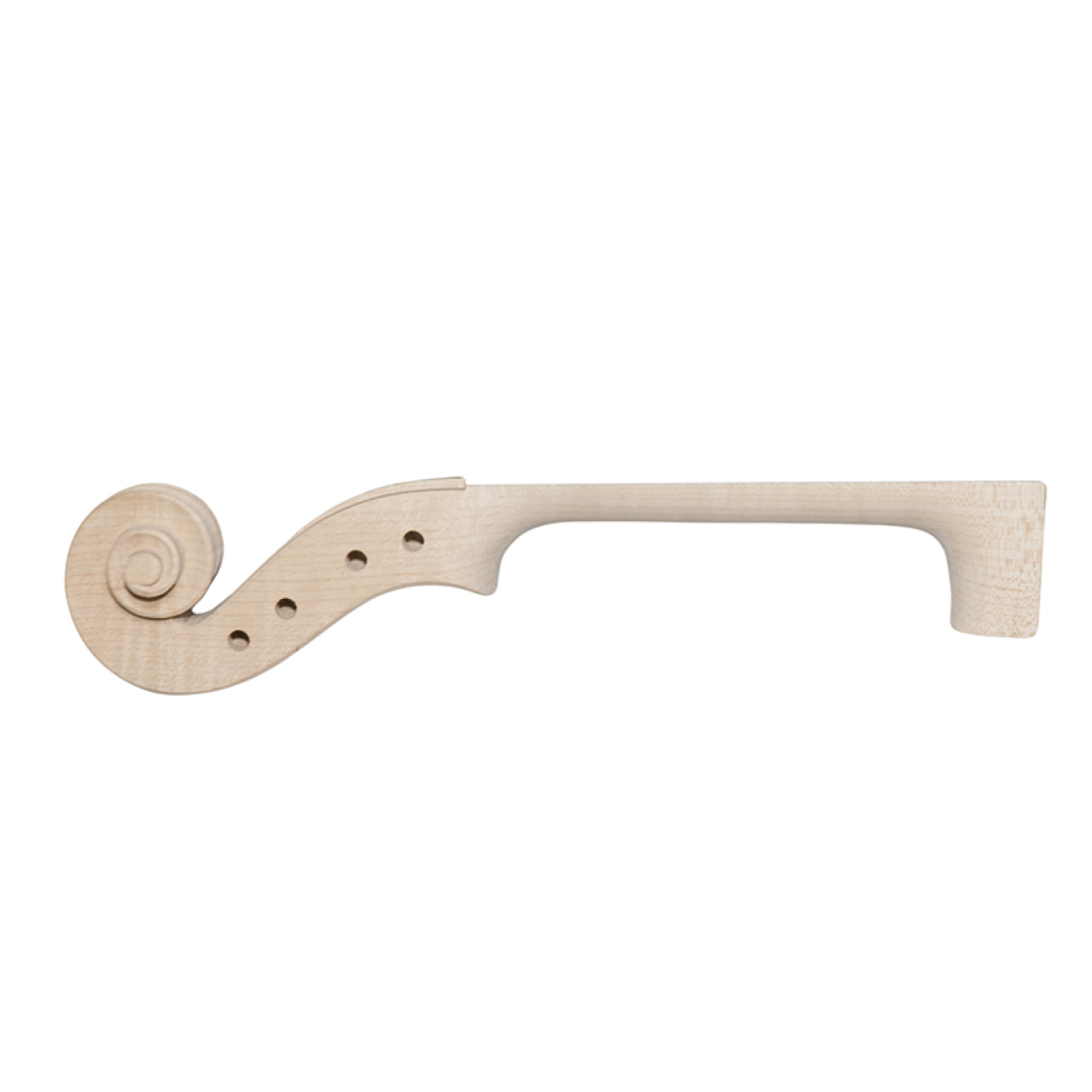 Violine 4/4, Hals mit Schnecke gefräst, sehr gut geflammt