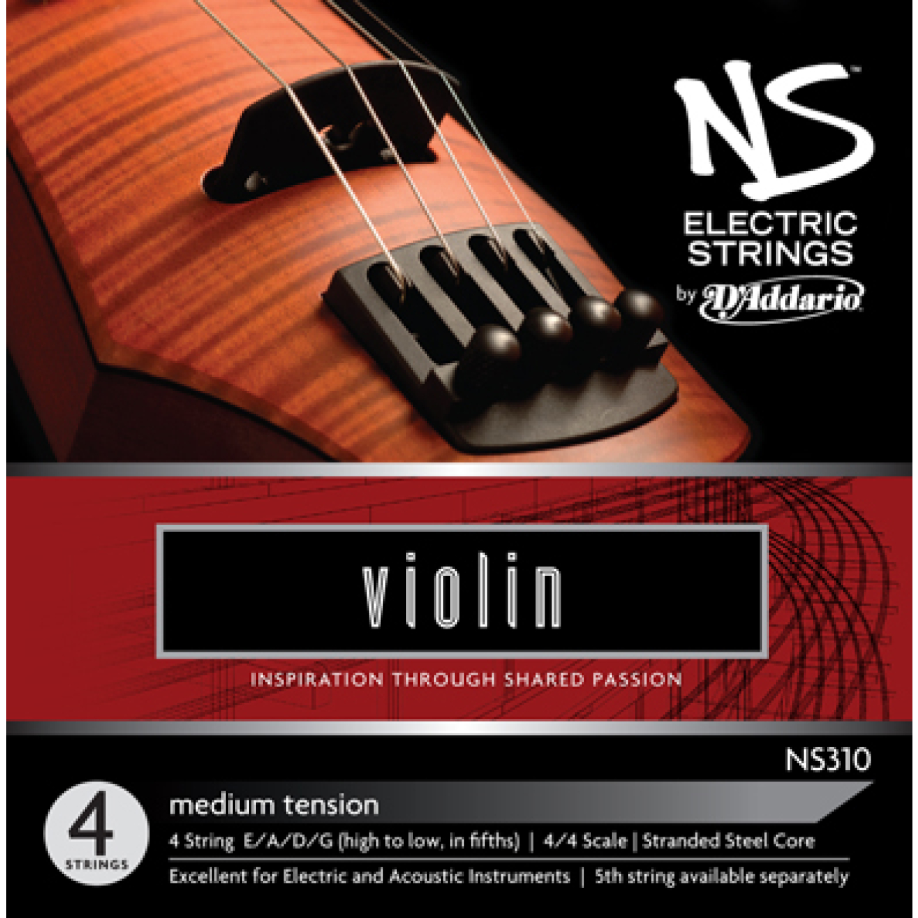 D`Addario NS E-Violine Satz