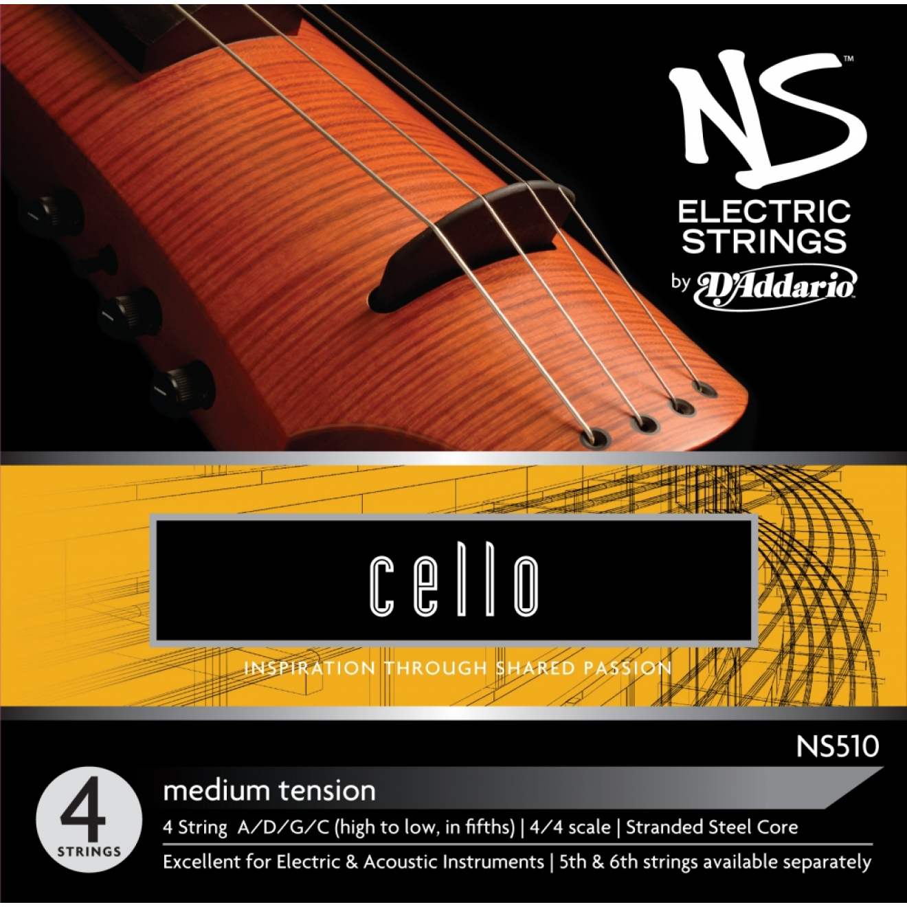 D`Addario NS E-Cello Satz
