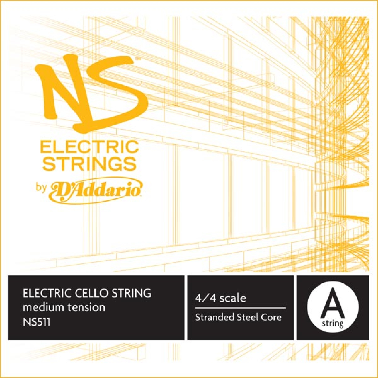D`Addario NS E-Cello A, mittel