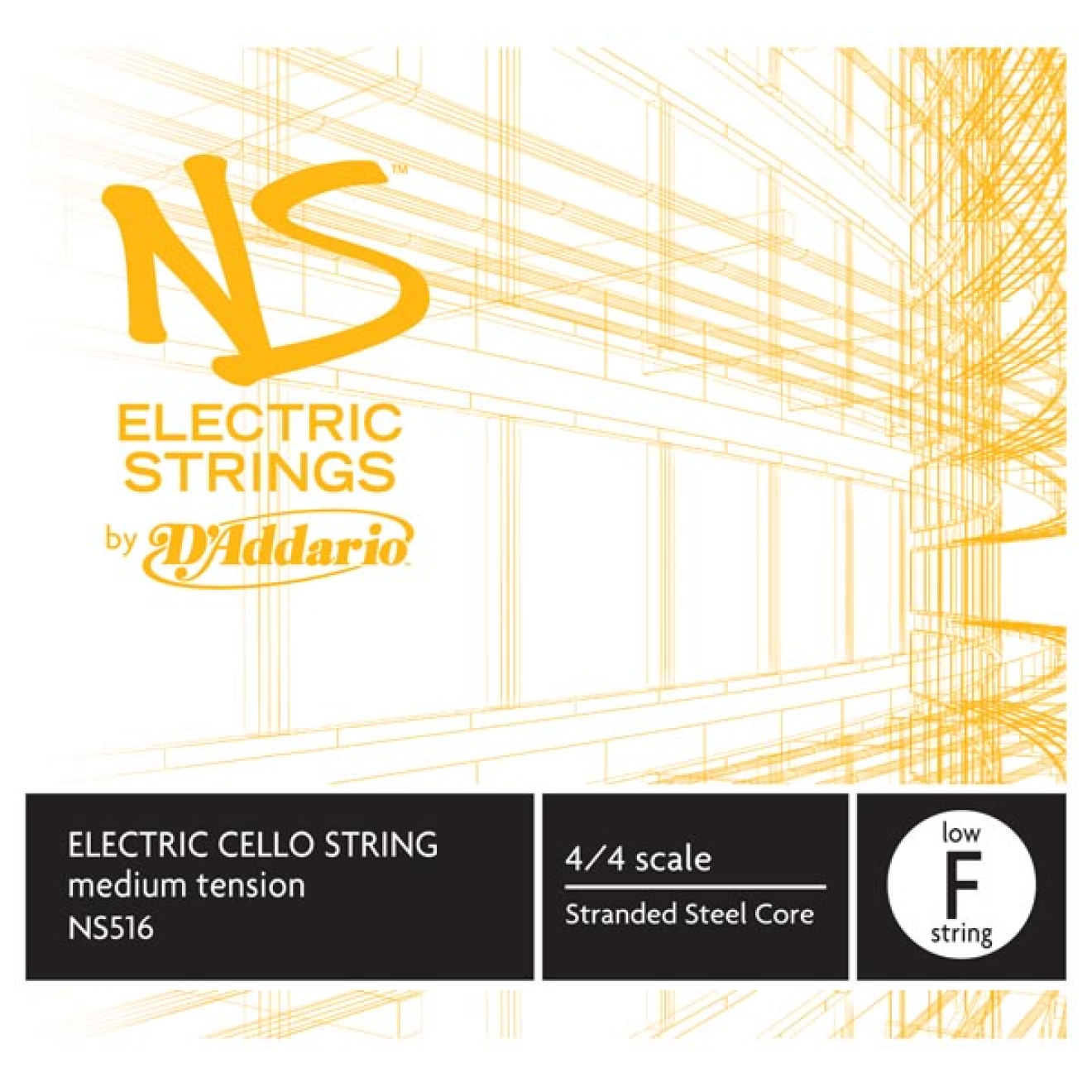 D`Addario NS E-Cello F
