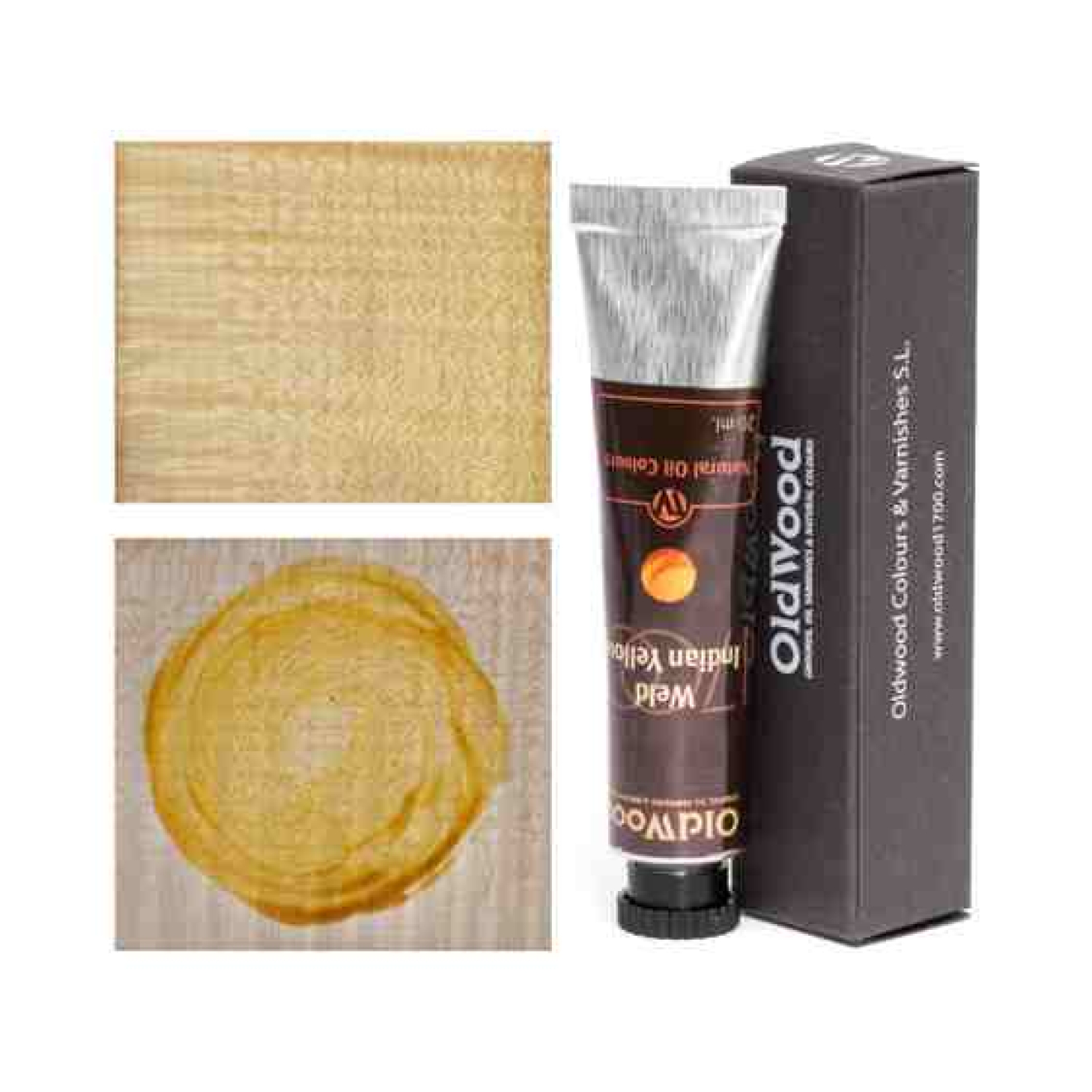 Old Wood Oil Natural Colours - Indian Yellow 20ml