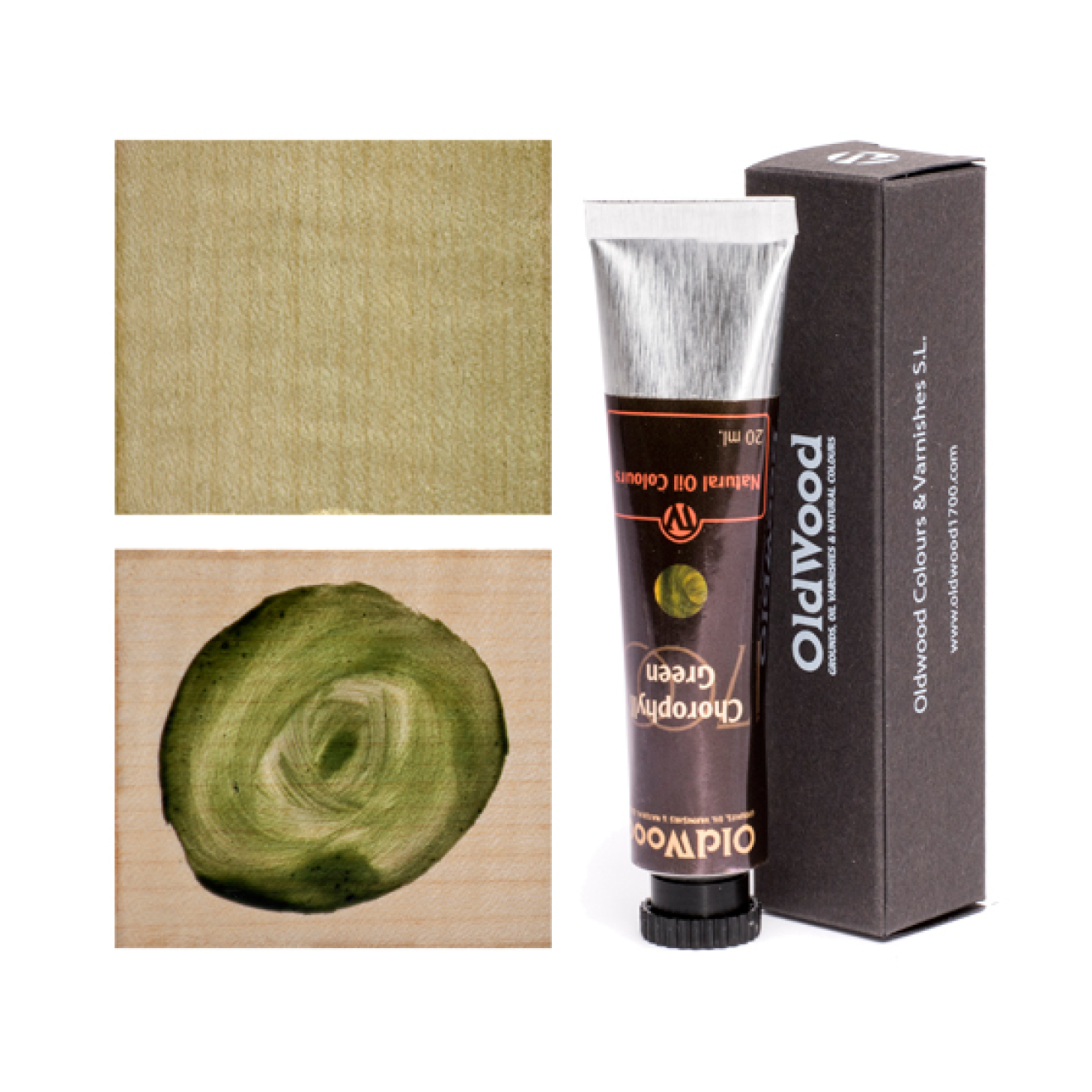 Old Wood Oil Natural Colours - Chlorophylgrün 20ml