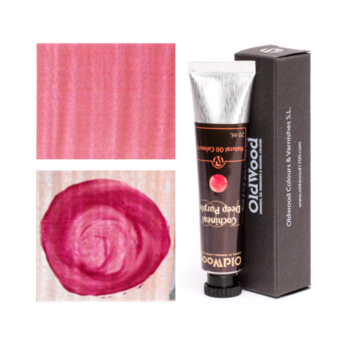 Old Wood Oil Natural Colours - Deep Purple 20ml