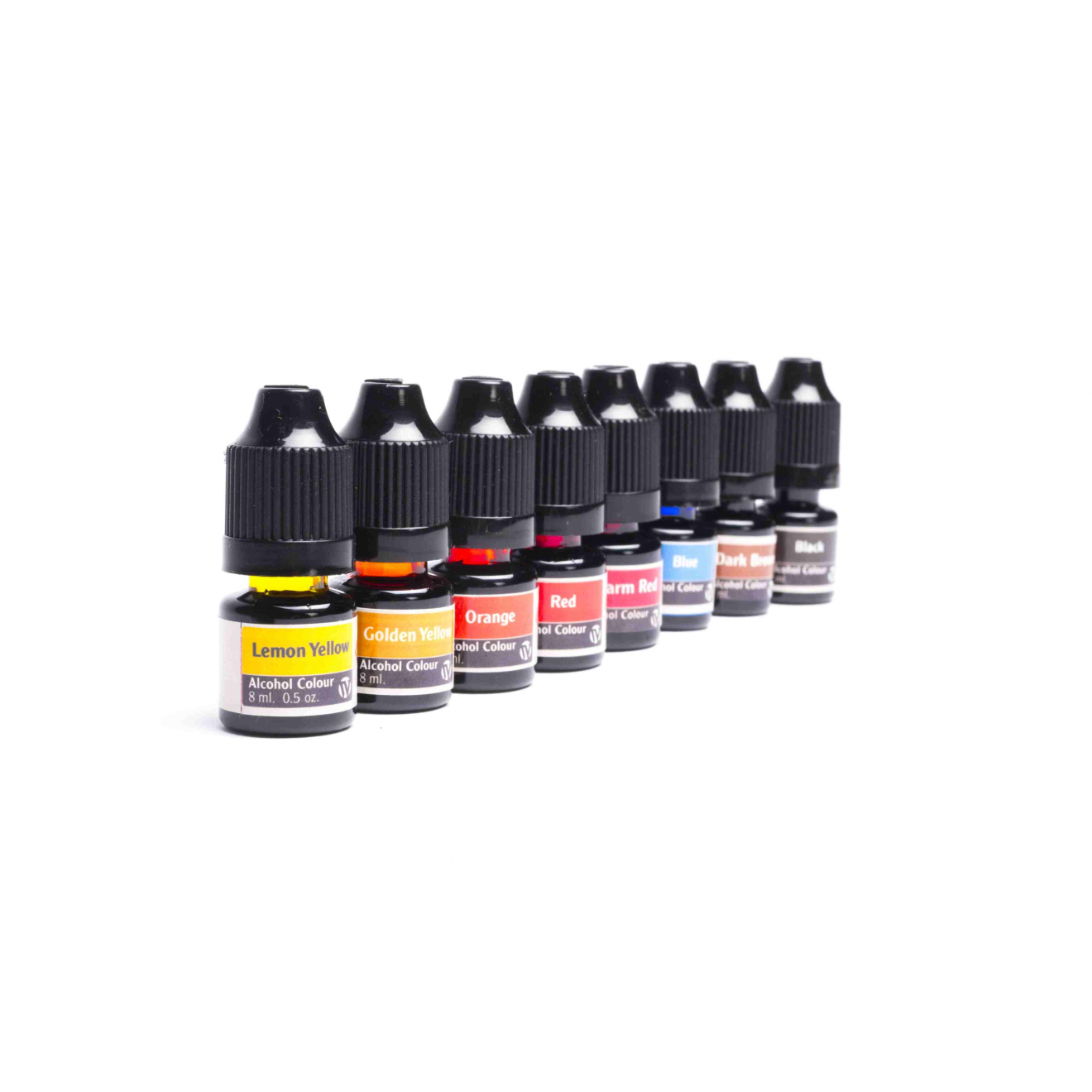 Old Wood Farbenset, 8 Stk, 5ml