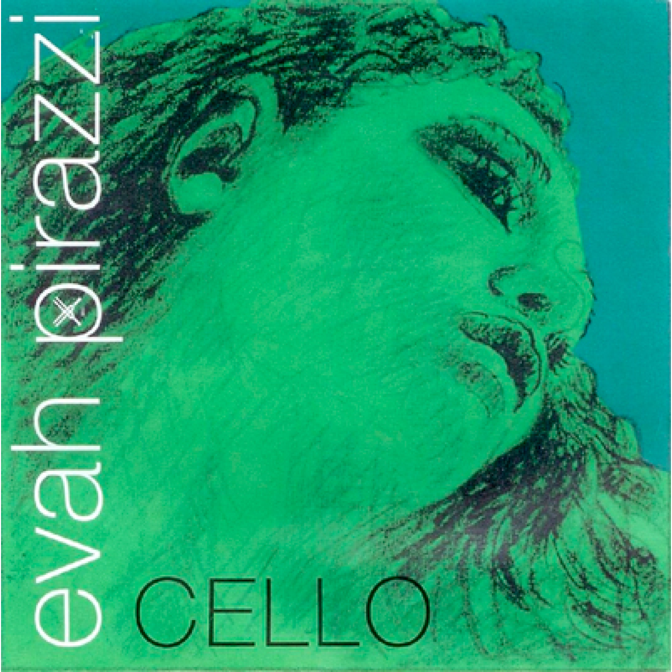 Pirastro Evah Pirazzi Cello D, 3/4 - 1/2