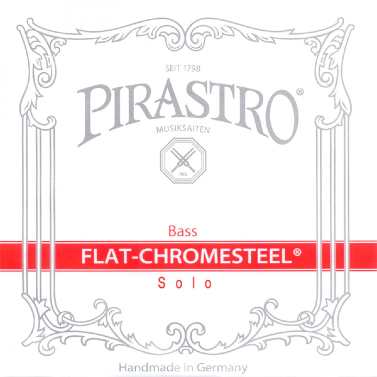 Pirastro Flat-Chromesteel Solo Bass SATZ