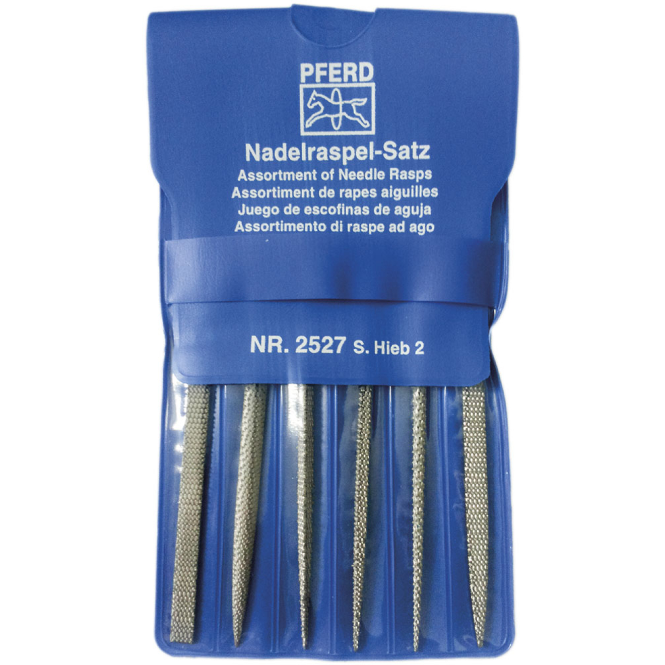 Pferd Nadelraspel Set, 6-tlg.
