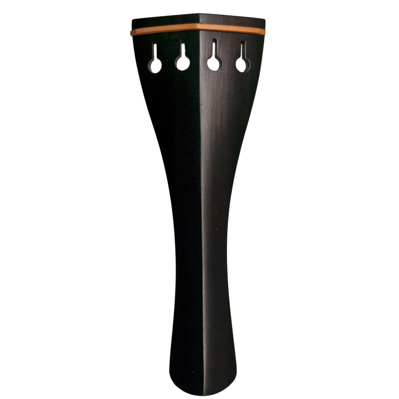 Petz Saitenhalter Violine, Modell Hill, Ebenholz mit beigem Reifchen
