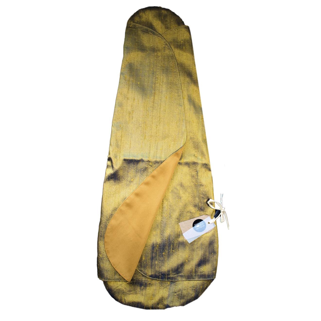 ViolinCocoon Dupion, Seide/Satin Kombination