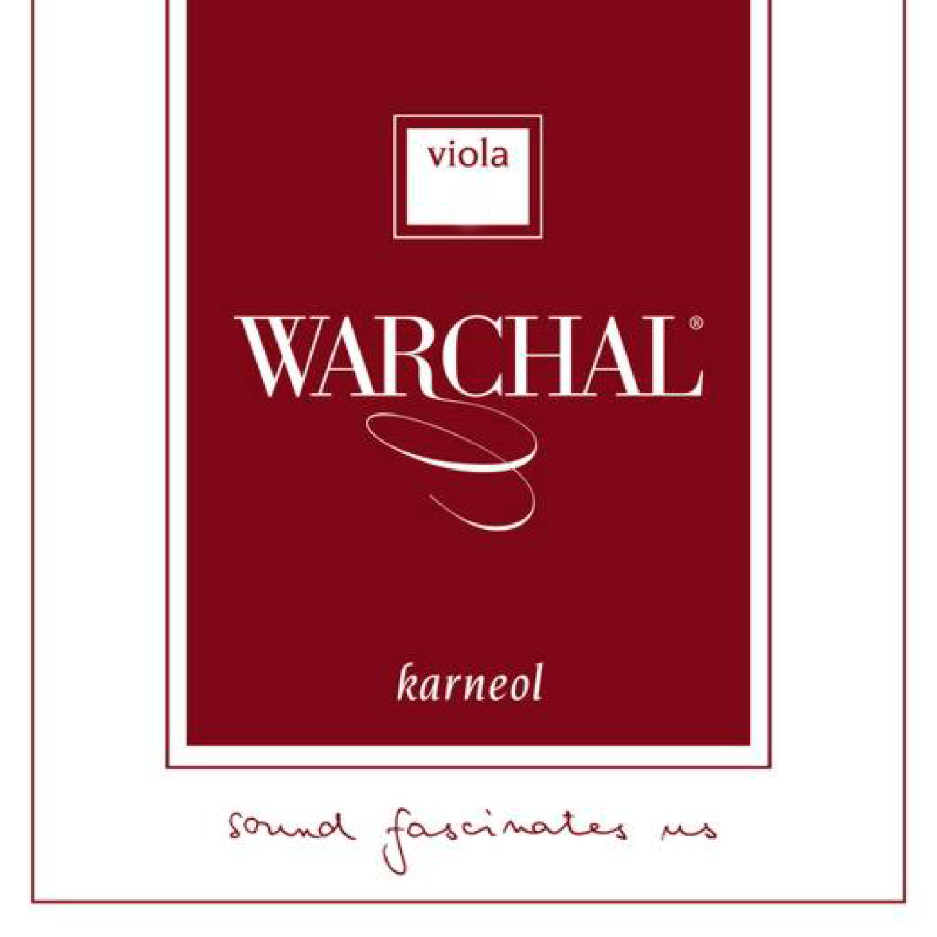 Warchal Karneol viola A, metal, loop end