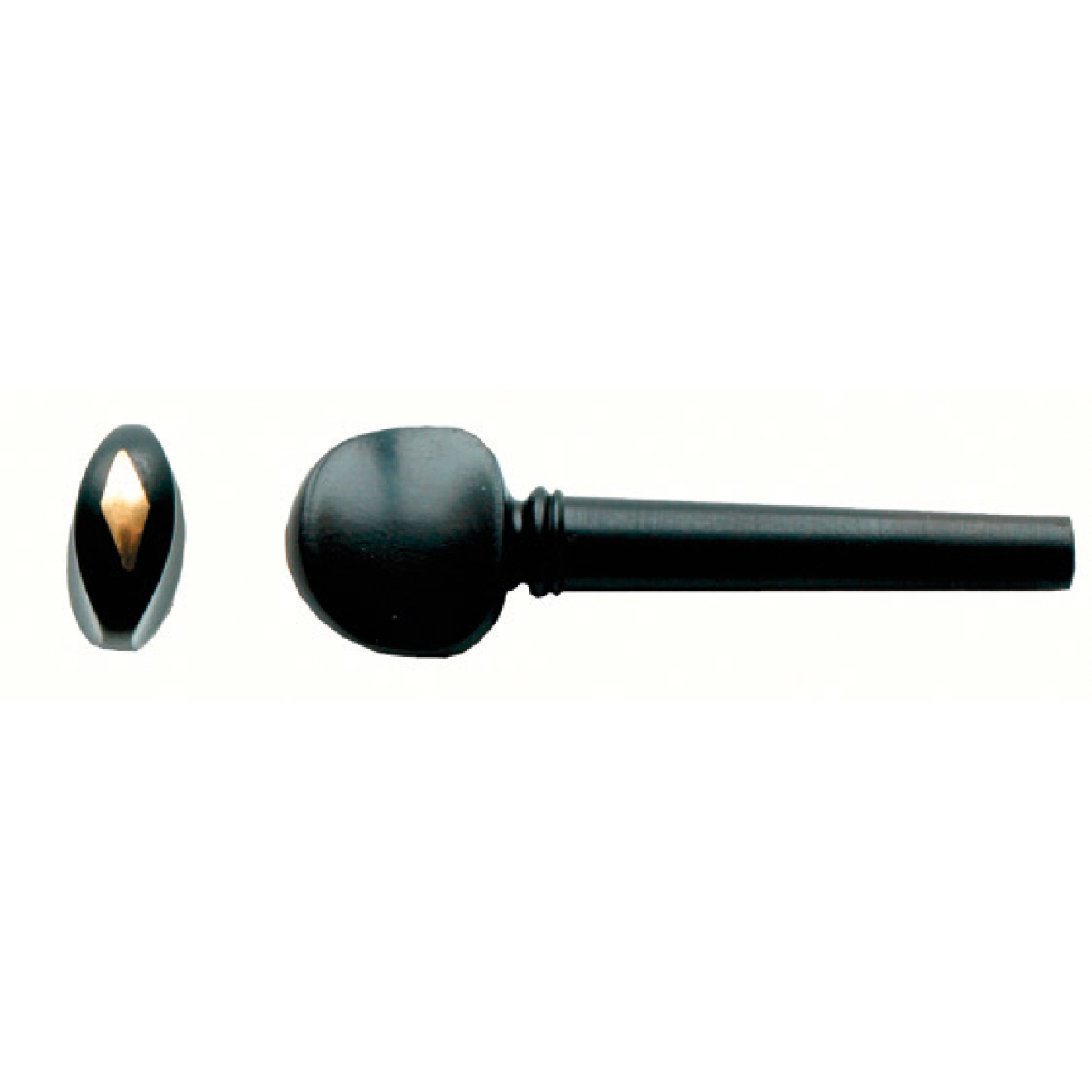 Petz Wirbel Violine, schweizer Modell, Ebenholz, rhomboid Einlage