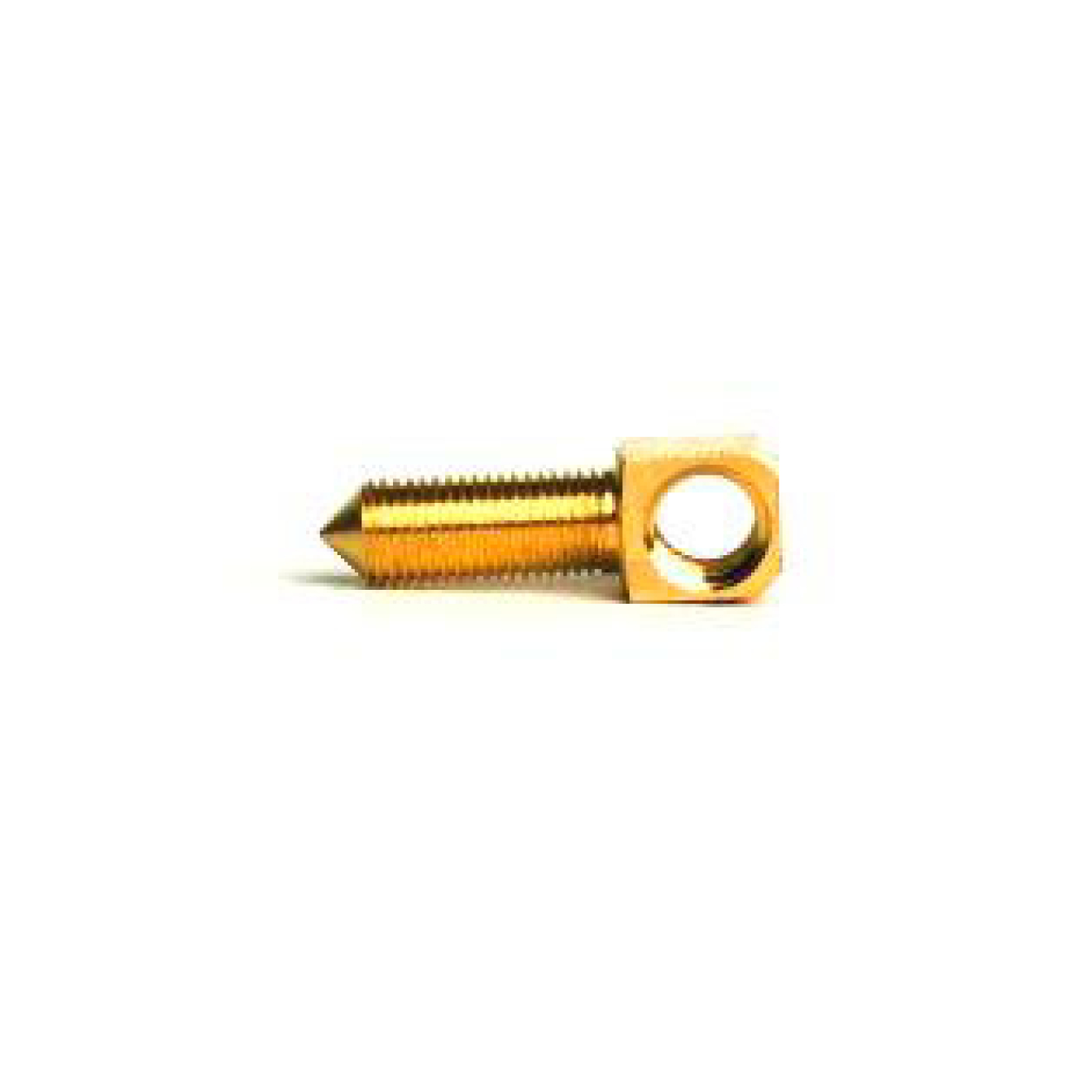 Paulus Cello Mutter, Messing, 3,0mm Schaft, Feingewinde