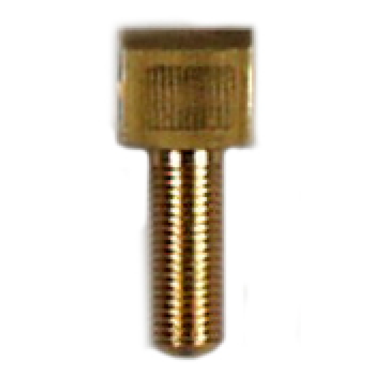 Paulus Bass Mutter, Messing, 4,0mm Schaft, Feingewinde