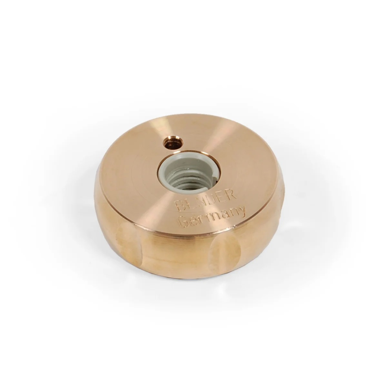 Bender Bronze Klemmmutter für Cello und Bass 10mm mit Kunststoff-Klemmteil