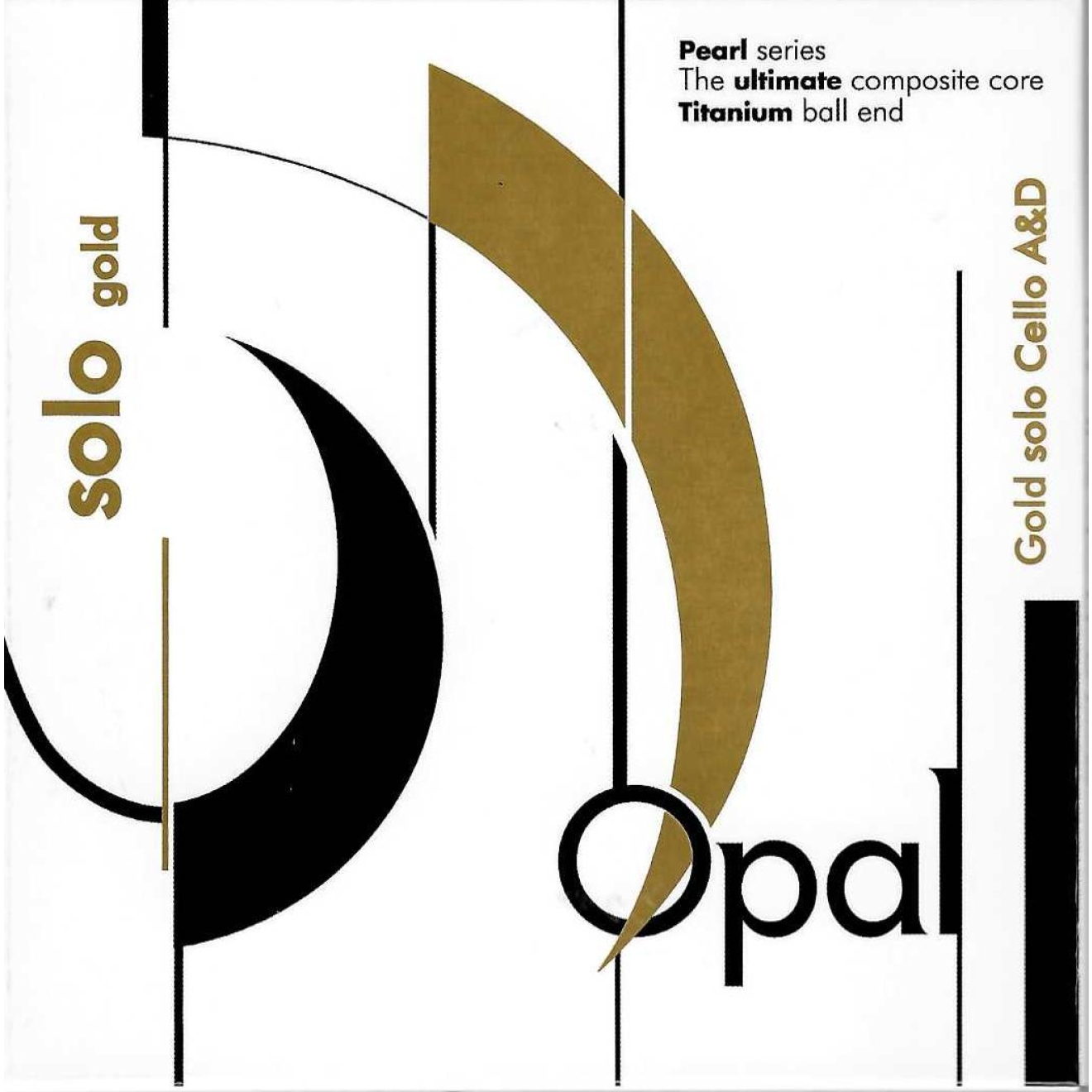 For-Tune Opal Gold Solo Cello A + D 4/4