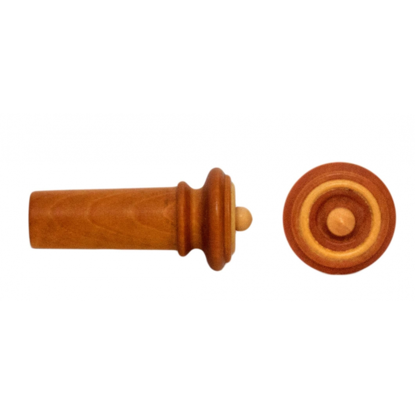 Tempel Violine Endknopf, Buchsbaum, 8,5mm