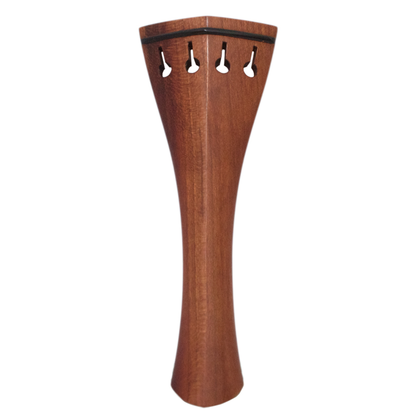Tempel Saitenhalter Violine, englisches Modell, Pflaume