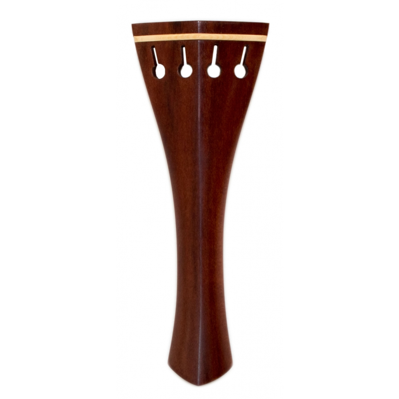 Tempel Saitenhalter Violine, englisches Modell, Pflaume