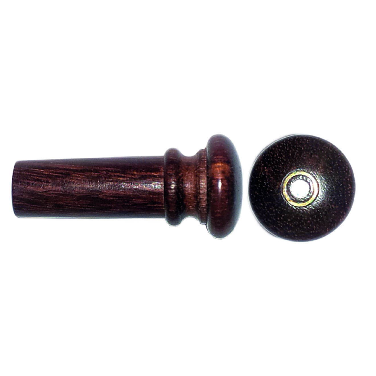 Acurameister Violine InSight Endknopf, Tamarind mit Pariser Auge