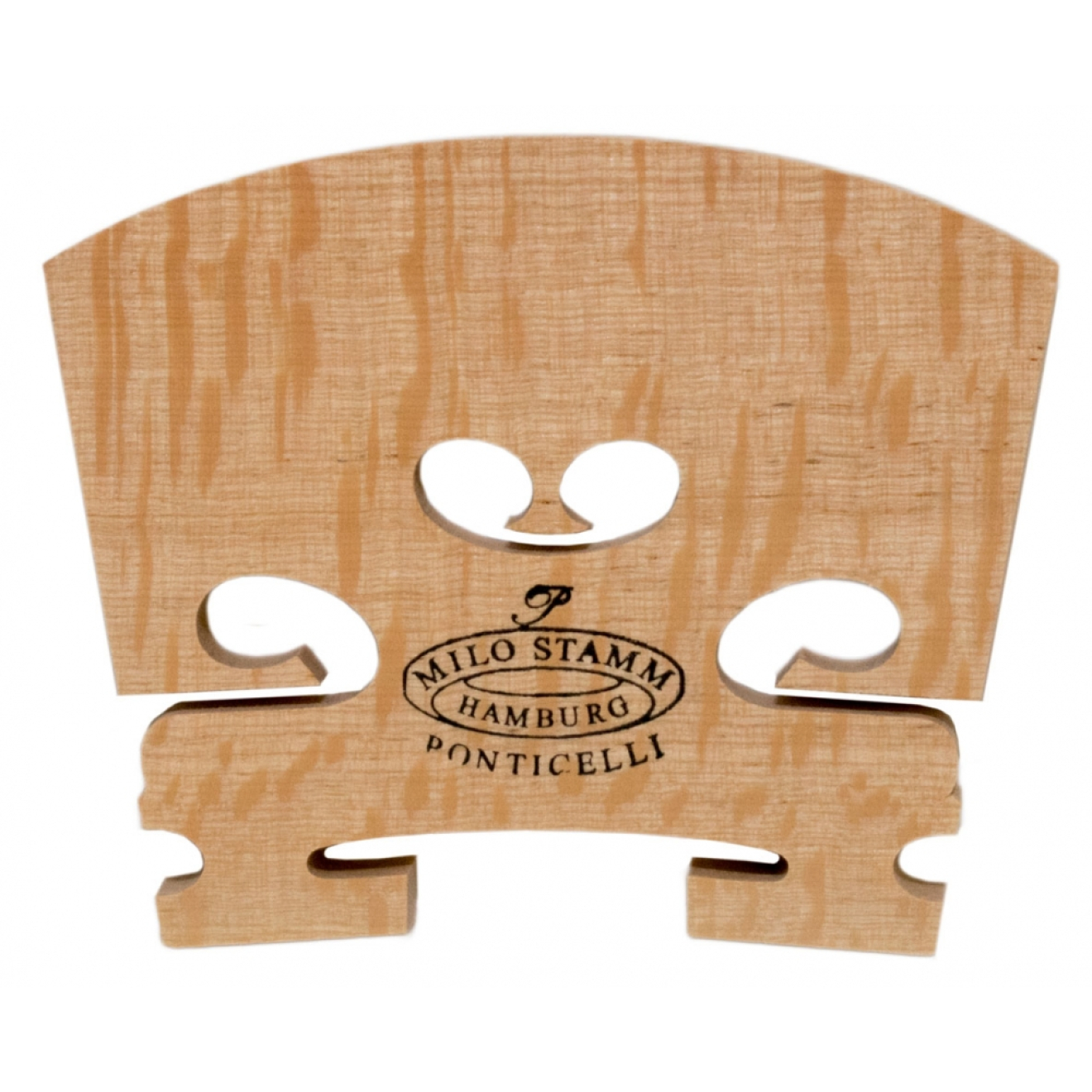 Milo Stamm Violine Steg, Premium, runde Brücke