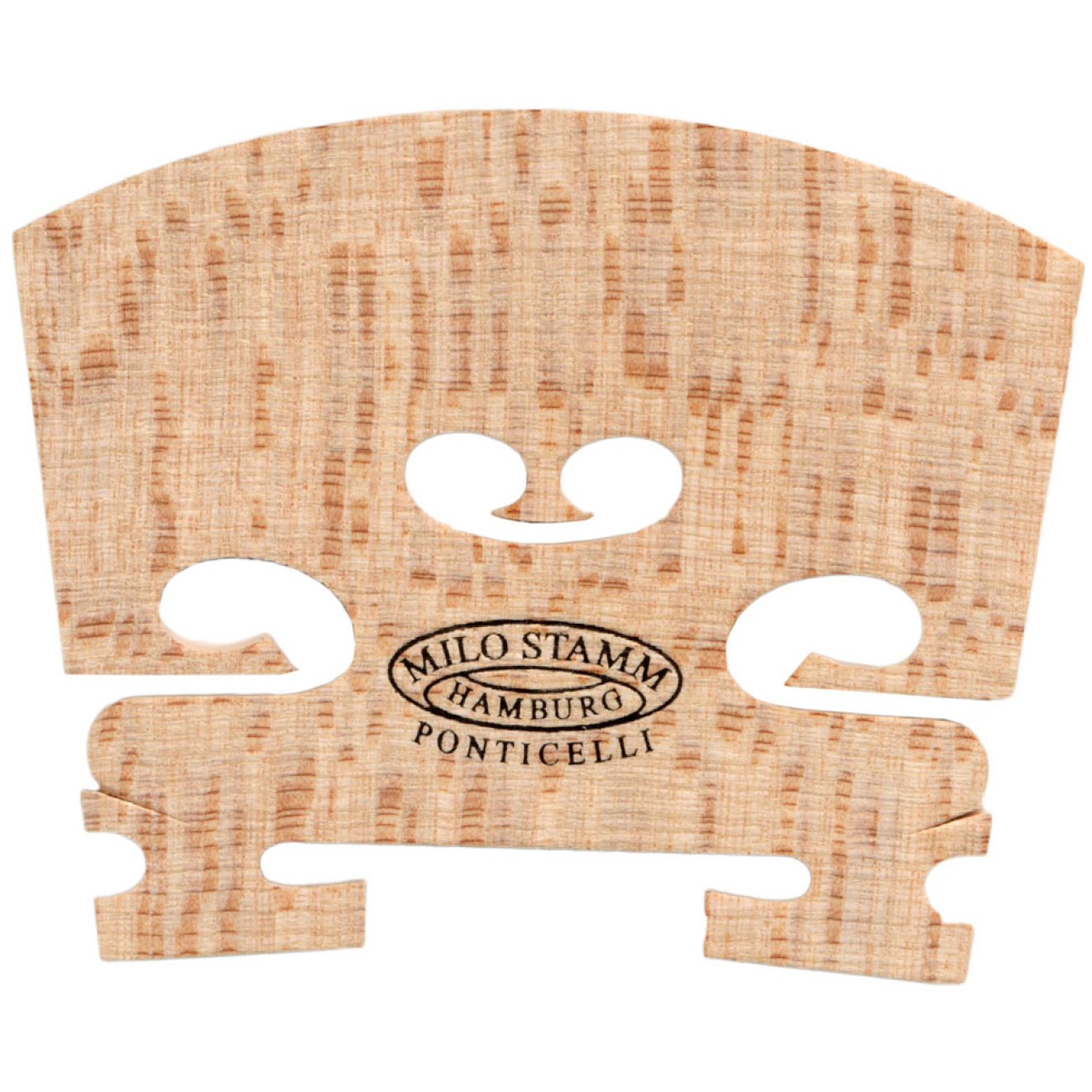 Milo Stamm Violine Steg, Standard 4/4, gerade Brücke