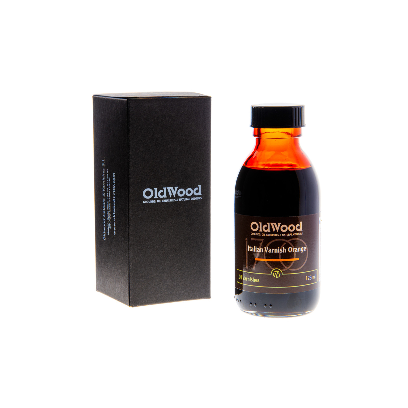 Old Wood Italian Orange - färbiger Öllack 60ml